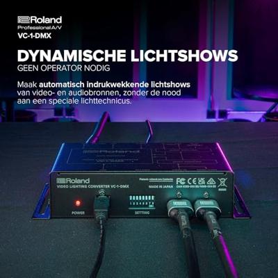 Roland VC-1-DMX automatic lighting controller