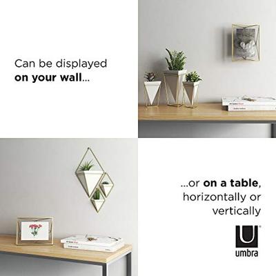 Umbra Prisma Fotolijst 10.2 x 15.2 cm mat brass Umbra Prisma Fotolijst 10.2 x 15.2 cm mat brass