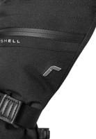 Reusch Demi R-TEX® XT Lobster 3 Vinger Handschoen Dames Black/Silver 6,5 - thumbnail