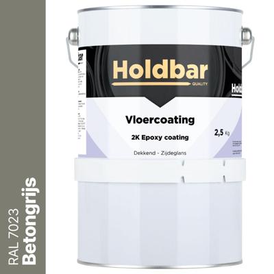 Holdbar Vloercoating Betongrijs (RAL 7023) 2,5 kg