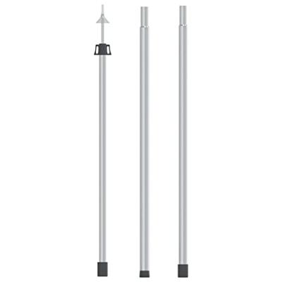 VidaXL Luifelstok telescopisch 102-260 cm aluminium VidaXL Luifelstok telescopisch 102-260 cm aluminium