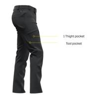 Safety Jogger Herenbroek Kasai | Donkergrijs | Maat 60 - 5401124488715 - thumbnail