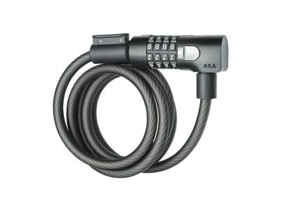 AXA Resolute C10-150 Kabelslot Combinatie - Zwart