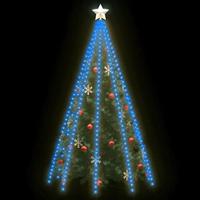 VidaXL Kerstboomverlichting met 400 led&apos;s blauw net 400 cm - thumbnail