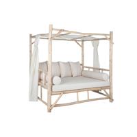 Solstol Home ESPRIT Wit Natuurlijk - thumbnail