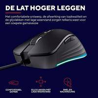 Trust GXT924 YBAR+ Gaming-muis Kabelgebonden Optisch Zwart 6 Toetsen 25600 dpi Verlicht - thumbnail