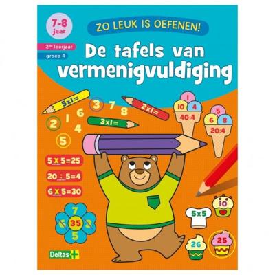 Zo leuk is oefenen. De tafels van vermenigvuldigen 7-8 jaar