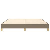 Boxspringframe stof taupe 160x200 cm - thumbnail