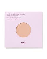 HEMA Navulling mattifying powder 19 cool beige - thumbnail