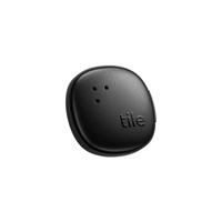 Tile by Life360 Sticker (2024) - Kleine Bluetooth-tracker, afstandsbedieningfinder en itemfinder voor fietsen, bril en meer. Zowel iOS- als Android-compatibel. Telefoonfinder. 1-pack (zwart) - thumbnail