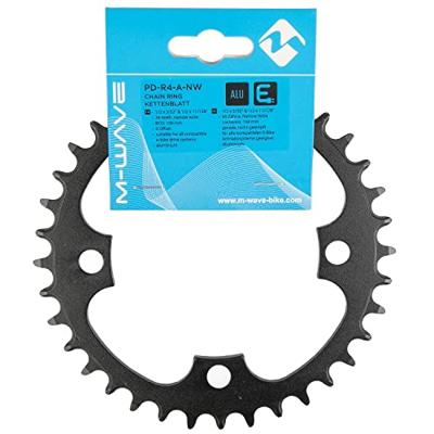 Samox pd-r4-a-nw kettingblad 38 tands 104mm 3/32-11/128 alu zwart