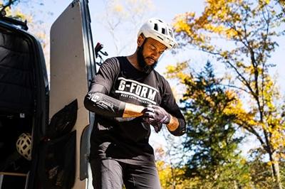 G-FORM handschoen "tempo" glove tempo size xxl black/purple