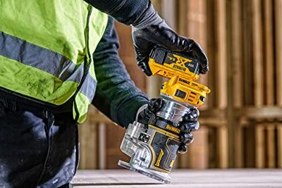 DeWALT DCW604P2 Accu boven- en kantenfrees 18V XR 5.0Ah in TSTAK - thumbnail