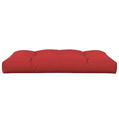 VidaXL Palletkussen 120x80x12 cm stof rood VidaXL Palletkussen 120x80x12 cm stof rood