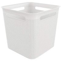 Rotho BRISEN Opbergmand 29.1x29.1x28.1 cm 18L Wit - thumbnail