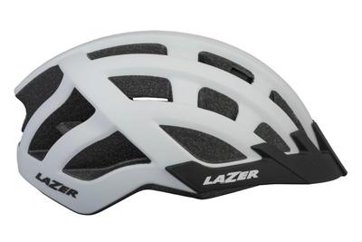 Lazer Compact DLX Helm Net+Led Wit Lazer Compact DLX Helm Net+Led Wit