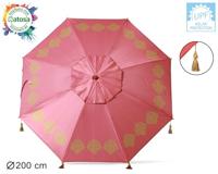 Parasol Koraal 200 cm UPF 50+ - thumbnail