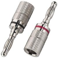 Monacor BP-104 Banaanstekkerset 1 paar - thumbnail