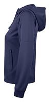 Clique 021015 Basic Active Hoody FZ Ladies - Dark Navy - L - thumbnail