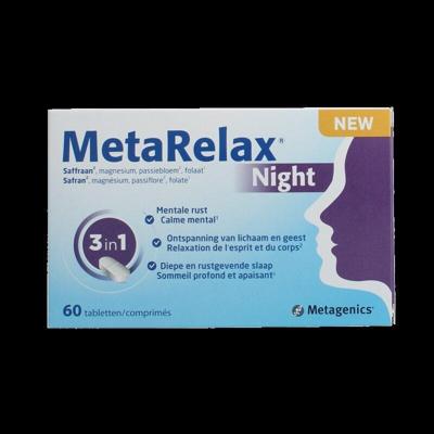 Metagenics Metarelax night 60 Tabletten Metagenics Metarelax night 60 Tabletten