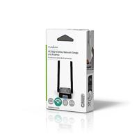 Nedis Netwerk-Dongel | Wi-Fi | AC1200 | 2.4/5 GHz (Dual Band) | USB3.0 | Wi-Fi-snelheid totaal: 1200 Mbps | Windows 10 / Windows 11 / Windows 8 - - thumbnail