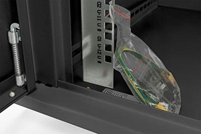 Digitus DN-19 09-U-EC-SW rack 9U Wandrek Zwart - thumbnail