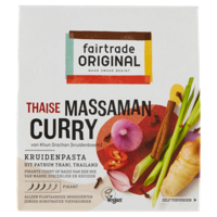 Fairtrade Original Thaise Massaman Curry Kruidenpasta 70 g bij Jumbo - thumbnail