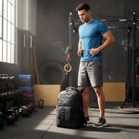 Gymtas Reebok Truck One Zwart - thumbnail