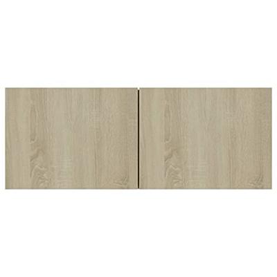 vidaXL Tv-meubel 80x30x30 cm spaanplaat sonoma eikenkleurig vidaXL Tv-meubel 80x30x30 cm spaanplaat sonoma eikenkleurig