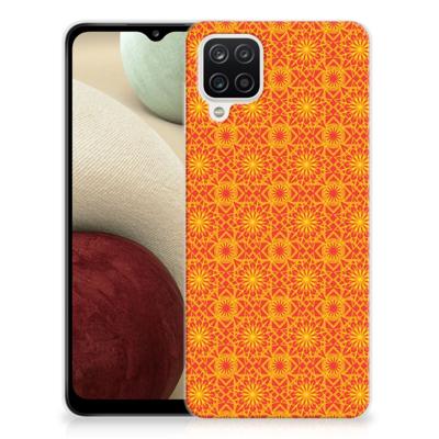 Samsung Galaxy A12 | TPU bumper | Batik Oranje