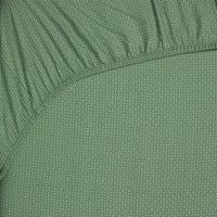 Pip Studio Twinkle Star Fitted Sheet Midden groen hoeslaken - thumbnail