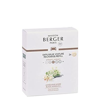 Maison Berger Navulling - voor autoparfum - Black Angelica - 2 Stuks