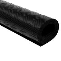 Rubberen anti-slip vloermat 5x1m traanplaat - thumbnail