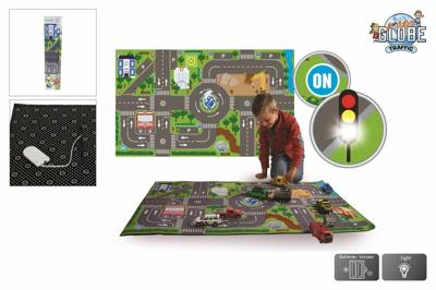 Kids Globe Speelkleed Verkeer met Led verkeerslichten