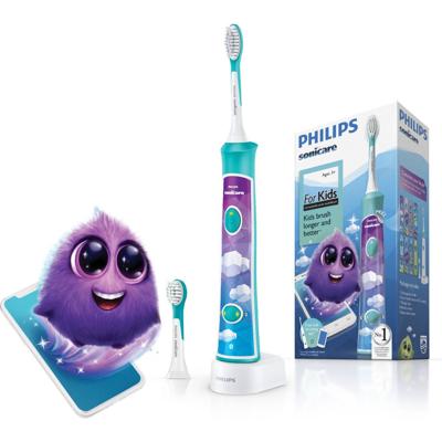 Philips HX6322/04 Sonicare kids Tandenborstel Blauw Philips HX6322/04 Sonicare kids Tandenborstel Blauw
