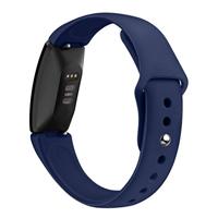 Fitbit Inspire 1 / HR / Ace 2 siliconen bandje - Maat: Large - Blauw - thumbnail