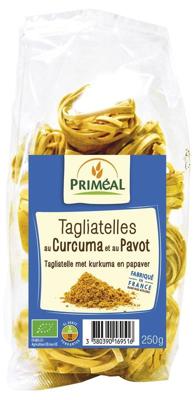 Tagliatelle kurkuma papaver bio 250 Gram