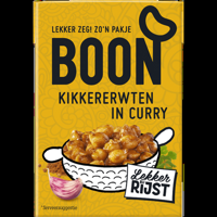 Boon Kikkererwten in Curry 190 g bij Jumbo - thumbnail