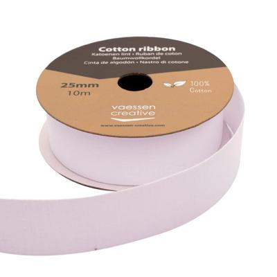 Vaessen Creative • katoenen lint 25mm x 10m wit