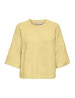 Only Onlsimoni 3/4 Pullover Knt Noos Trui Mellow Yellow - thumbnail