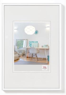 walther+ design KV015W Wissellijst Papierformaat: 10 x 15 cm (b x h) 10 cm x 15 cm Wit