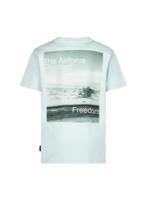 Division T-Shirt Pastel Blue Backprint - thumbnail