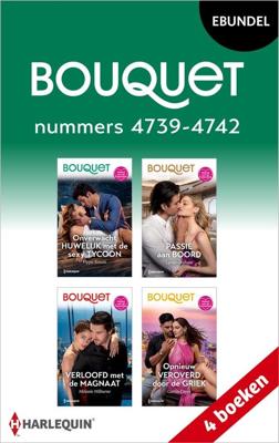 Bouquet e-bundel nummers 4739 - 4742 - Pippa Roscoe, Lynne Graham, Melanie Milburne, Caitlin Crews - ebook