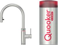 Quooker Flex met COMBI boiler 3-in-1 kokend water kraan RVS - thumbnail