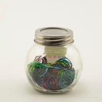 Vaessen Creative • paper clips in potje 120g +/-140stuks rond 22mm metallic - thumbnail