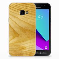 Samsung Galaxy Xcover 4 | Xcover 4s | Bumper Hoesje | Licht Hout - thumbnail