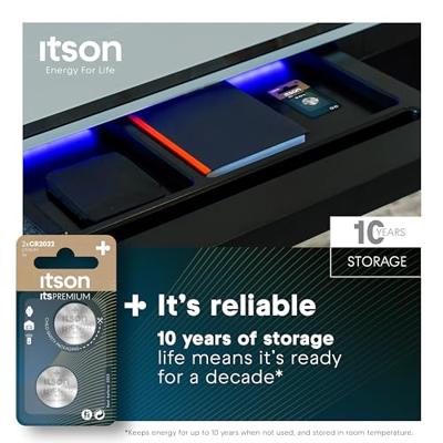 itson Knoopcel CR2032 2 stuk(s) Lithium