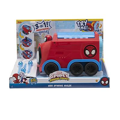 Jazwares Marvel spidey web spinning hauler auto