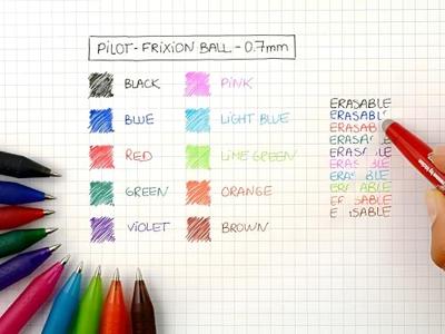 Pilot gelroller Frixion Ball paars