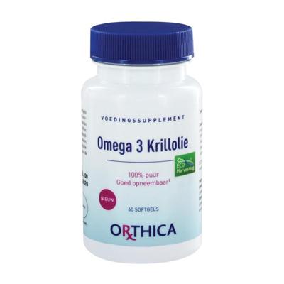 Orthica Omega 3 krillolie 60 Capsules Orthica Omega 3 krillolie 60 Capsules